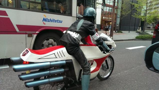Illustration for article titled Forget Batman, a Japanese Superhero Is Patrolling the Streets